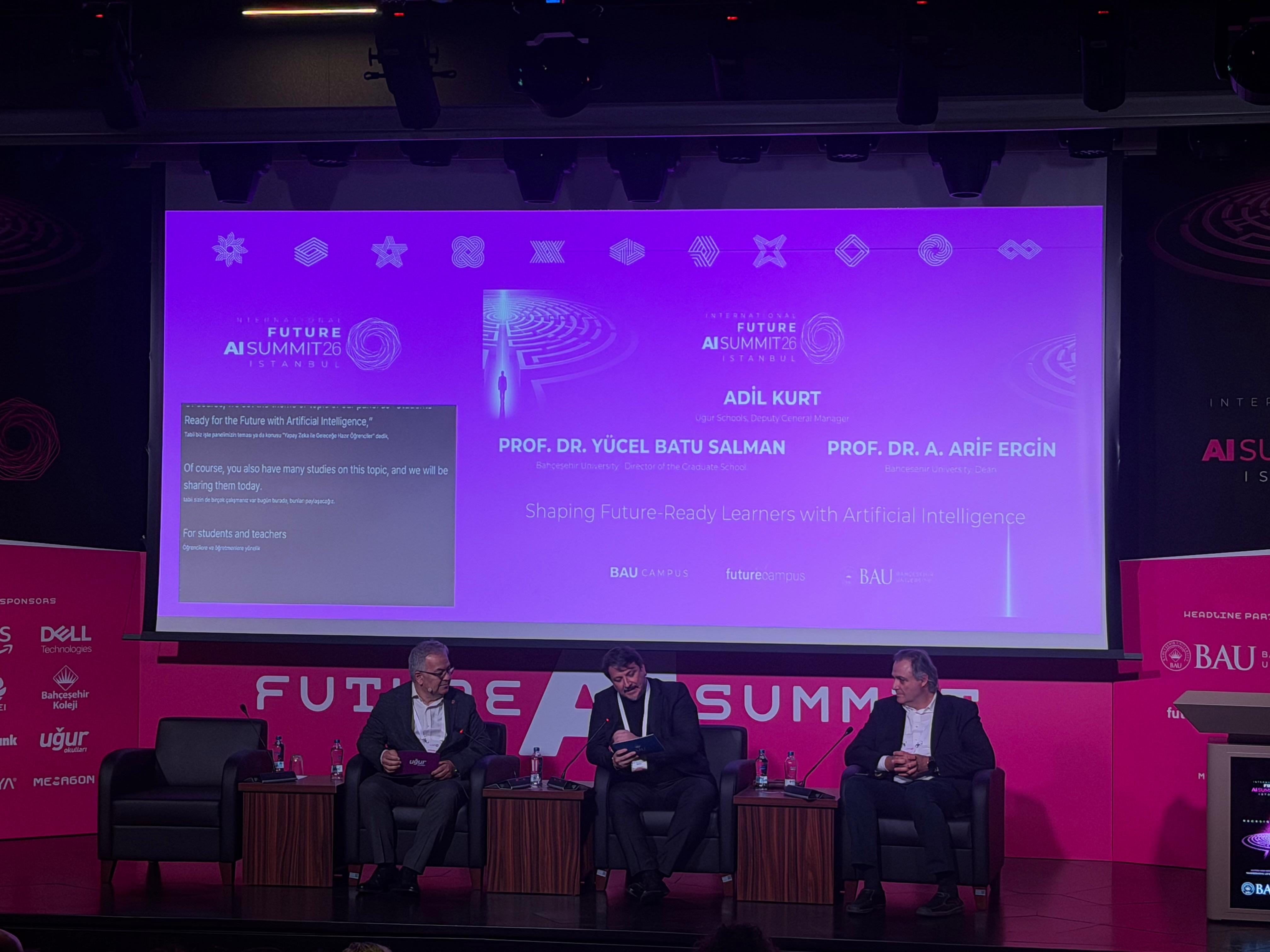 Fakültemiz Öğretim Üyeleri Future AI Summit 2026'da Yapay Zekânın Geleceğini Değerlendirdi
